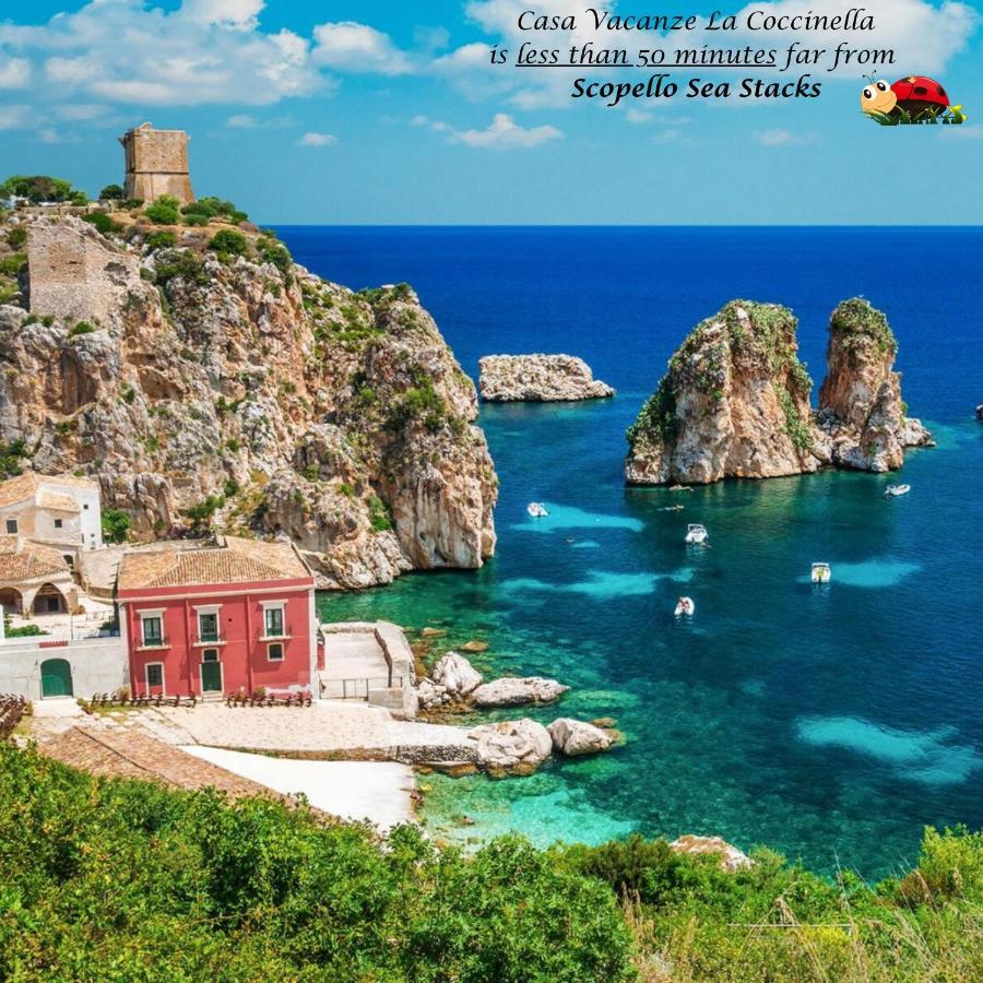 Casa Vacanze La Coccinella Trapani Luaran gambar